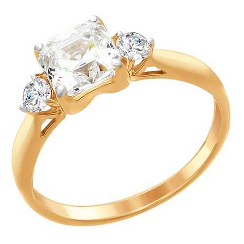 Кольцо женское SOKOLOV из серебра со Swarovski Zirconia 89010101 р.18.5 в Концепт Клаб