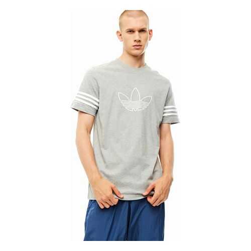 Футболка мужская adidas Originals FM3895 серая M в Концепт Клаб