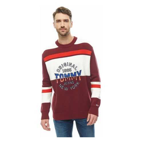 Свитер мужской Tommy Jeans DM0DM06992 0EH красный L в Концепт Клаб