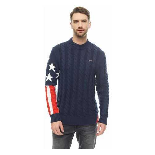 Свитер мужской Tommy Jeans DM0DM06997 0G0 синий XL в Концепт Клаб