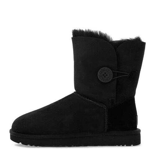 Угги женские UGG Bailey Button II черные 7 US в Концепт Клаб