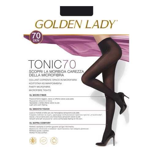 Колготки Golden Lady TONIC 70, nero, 4/L в Концепт Клаб