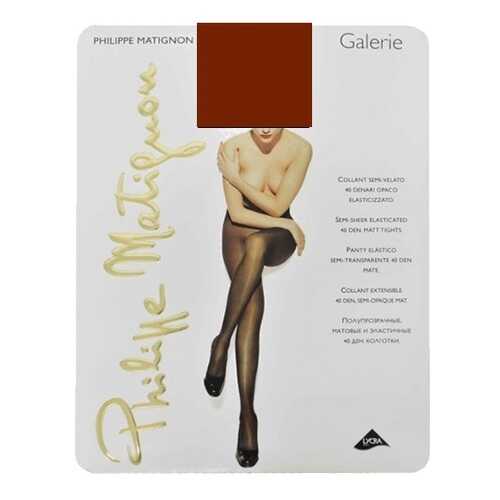 Колготки Philippe Matignon GALERIE 40 / Cognac (Коньяк) / 5 (XL) в Концепт Клаб